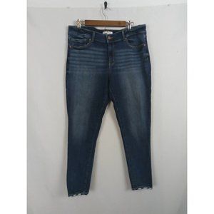 Dark Blue Women's Stretch Skinny Jeans